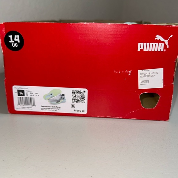 PUMA DEVIATE NITRO ELITE RACER NEW, size 14, very comfy, last one! 19520403 - Picture 2 of 8